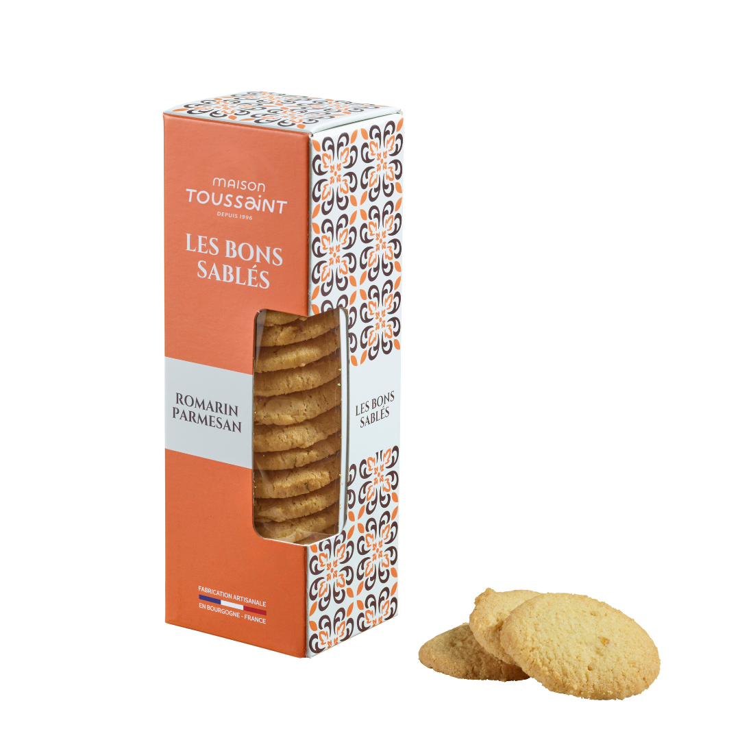 Les Bons Sablés - Romarin & Parmesan