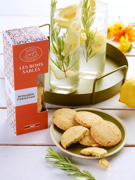 Les Bons Sablés - Romarin & Parmesan