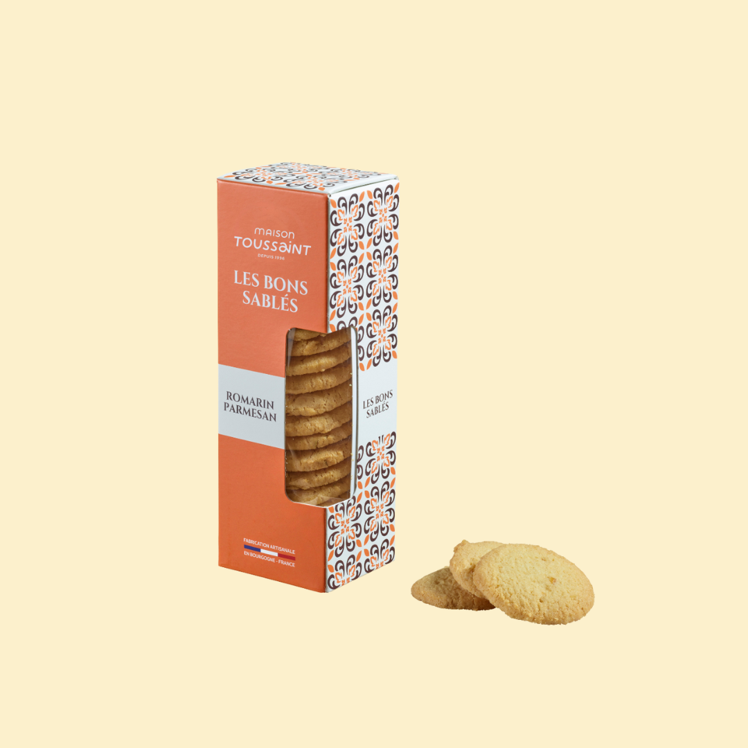 Les Bons Sablés - Romarin & Parmesan